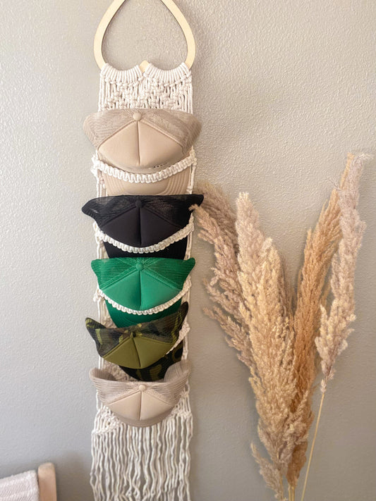 Macrame Baseball Hat Hanger