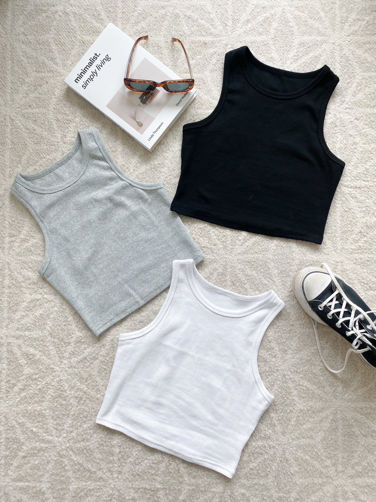 Basic Ribbed Tank Top