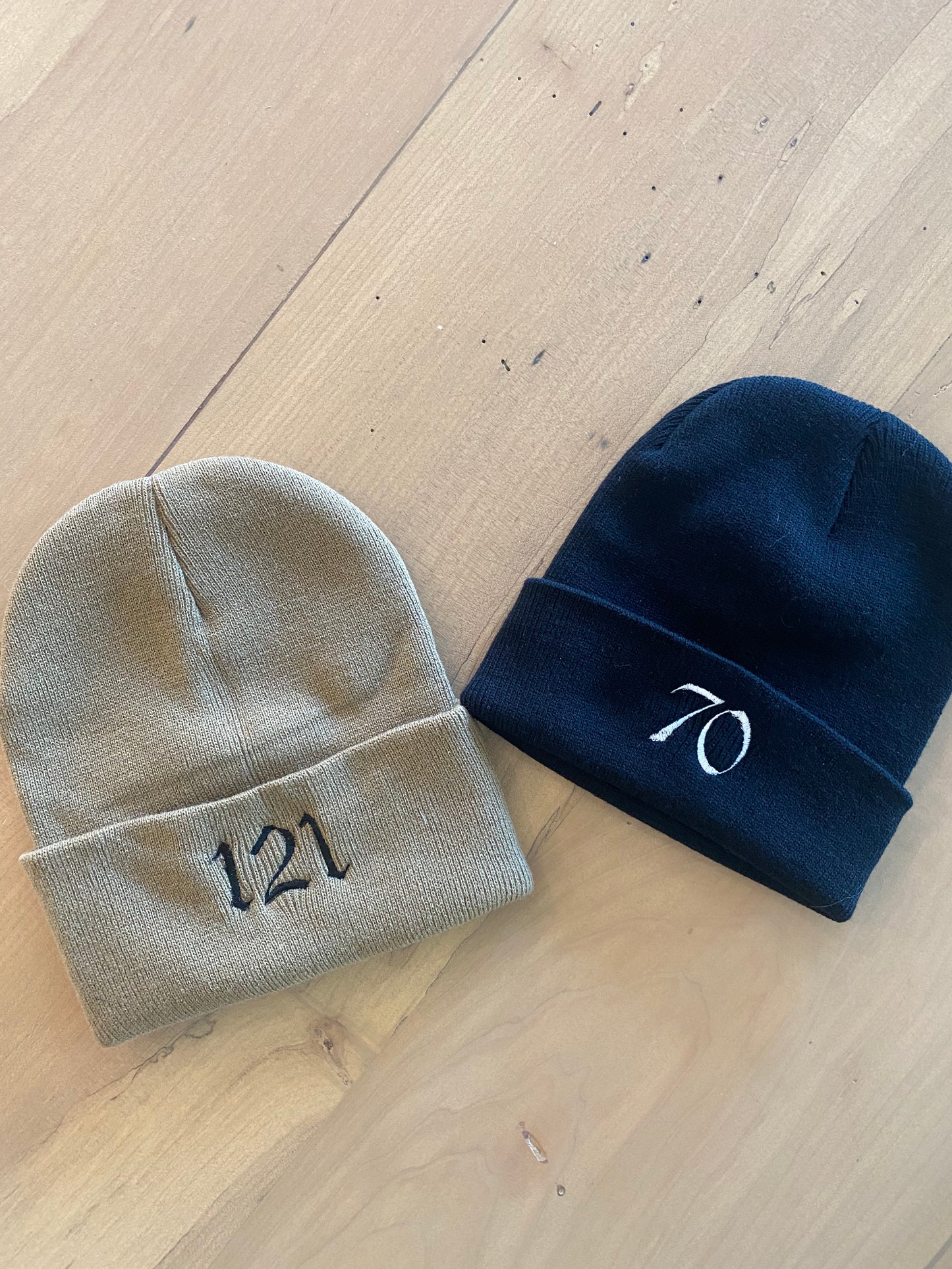 Custom Number Beanie