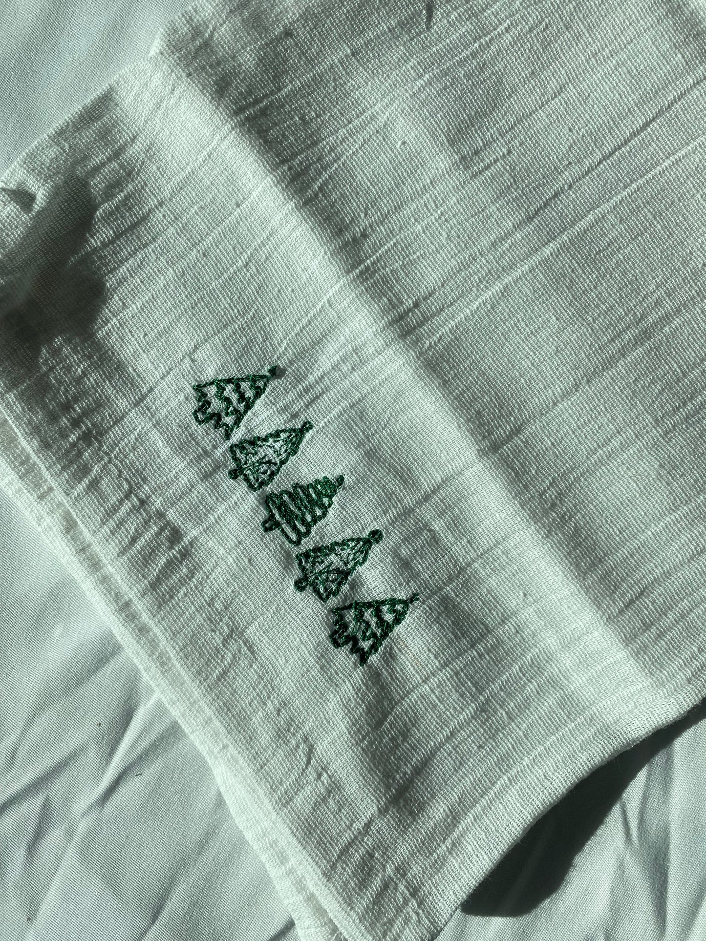 Christmas Trees Tea Towel