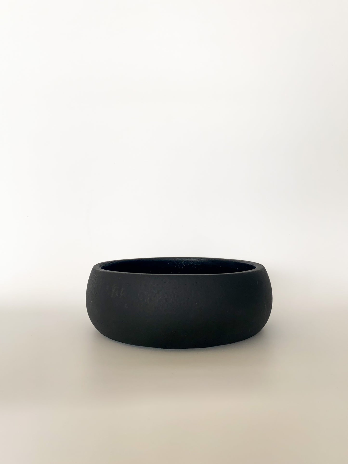 Black Concrete Bowl