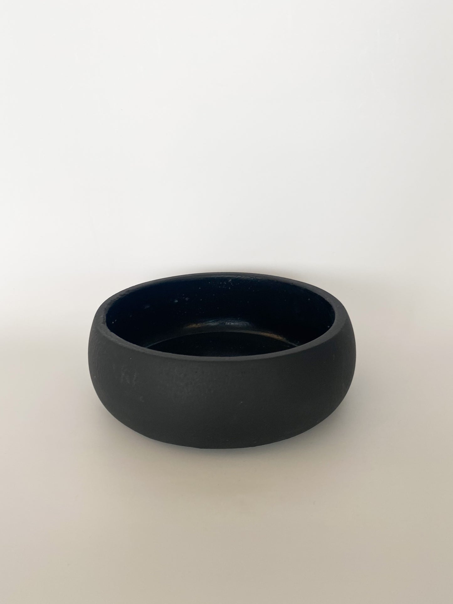 Black Concrete Bowl