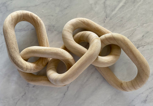 Wood Chain Link