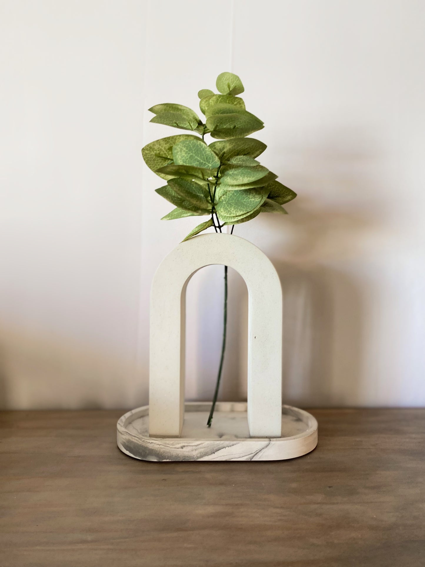 Concrete Arch Vase