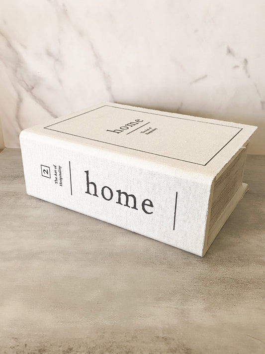 Home Book Decorative Box