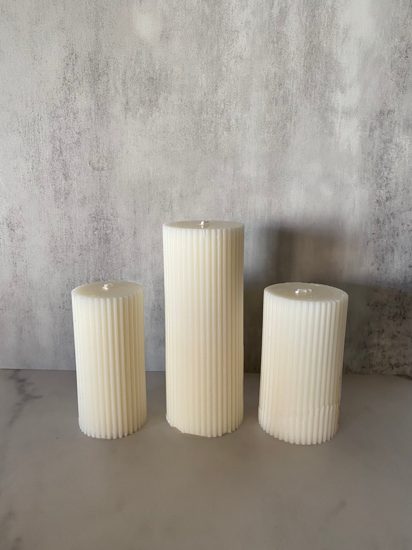 Small Slim Pillar Candle