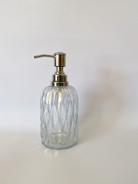 Glacier Glass Soap Dispenser