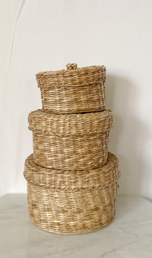 Oval Nesting Storage Baskets