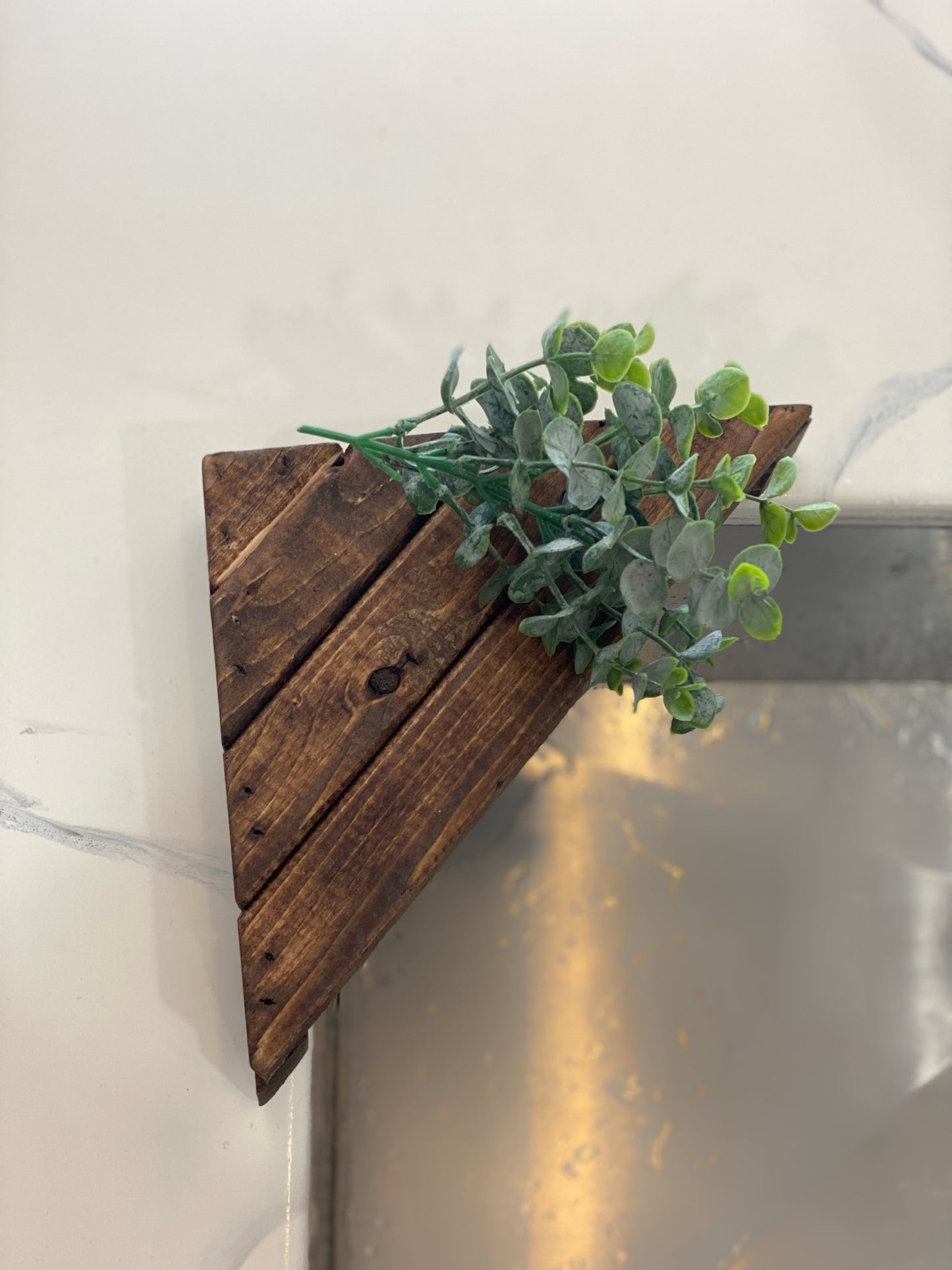 Corner Shelf Wood Riser